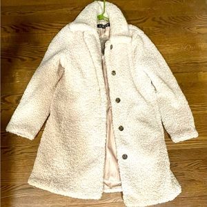J.Crew Teddy Sherpa lady coat